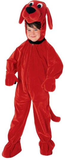 clifford the big red dog dress NEW Handmade Clifford the Big Red Dog Patchworks Dress Custom Size